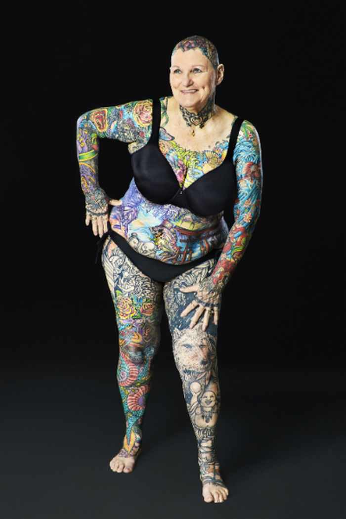 10 Pictures of the Most Tattooed Pensioners in the World -10