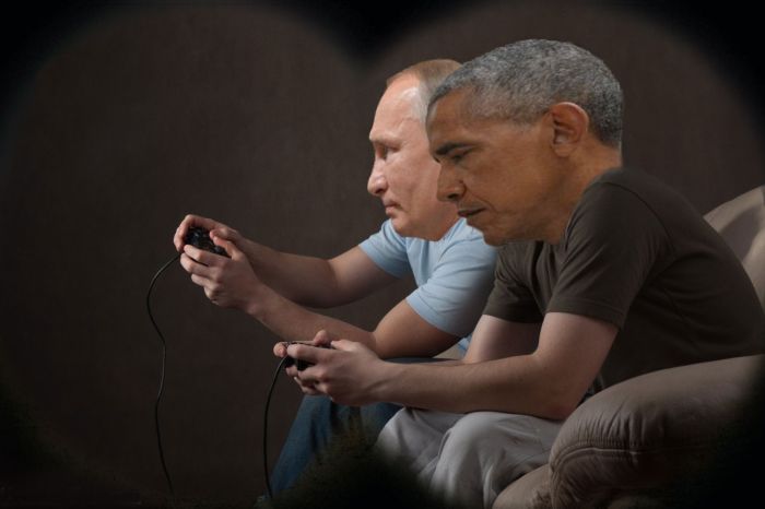 Obama And Putin’s Hilarious Death Stare Gets Trolled By Photoshoppers-10