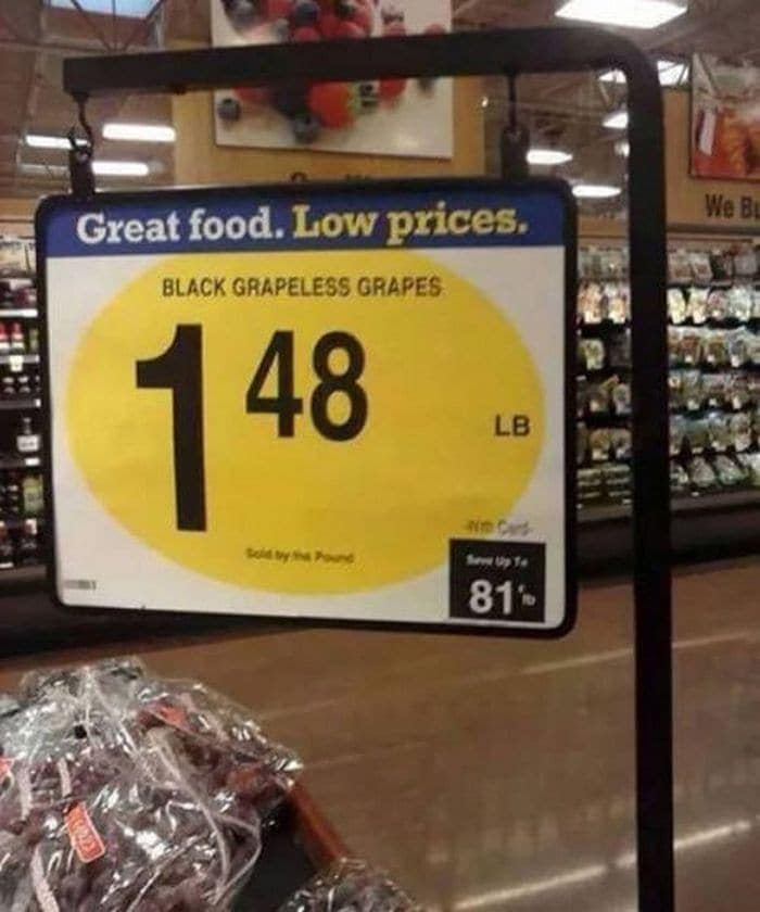 41 Funny Supermarket Fails That Are So Bad They are Almost Winning -24