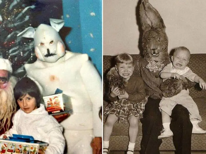 20 Creepy Vintage Easter Bunny Pics Guaranteed To Make You Say WTF -15