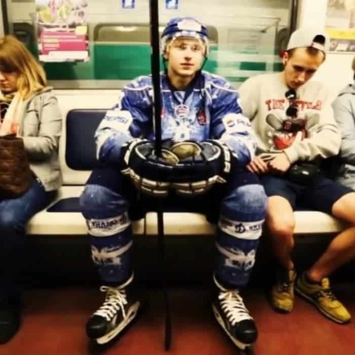 The Weirdest People Ever Found Riding On The Subway -20