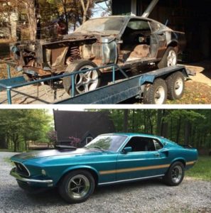 Cars Before And After Restorations (31 Photos) - Page 4 of 4 - DrollFeed