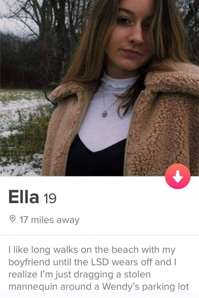 60+ Funny Tinder Profiles That Will Make You Look Again-47