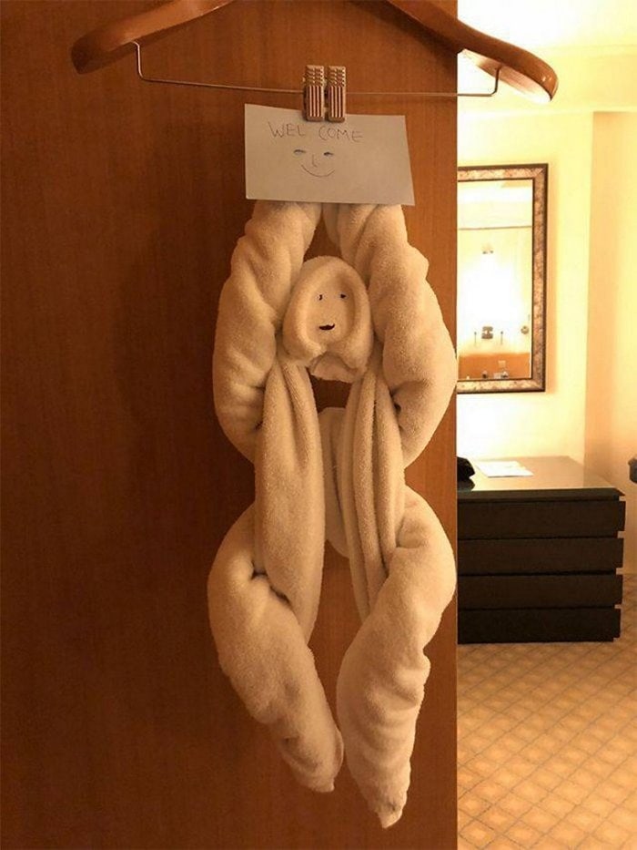 30 Best Folded Towel Art Images That Will Blow Your Mind-17