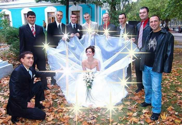 Worst Russian Wedding Photos That Are Too Awkward To Handle (40 Pics)-38